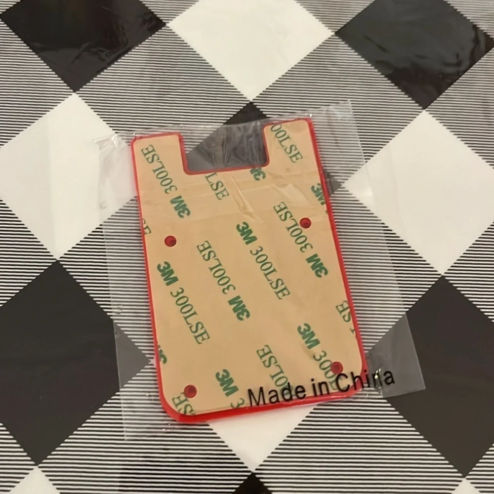 New Cheerleading Worlds Phone Card Holder Red
